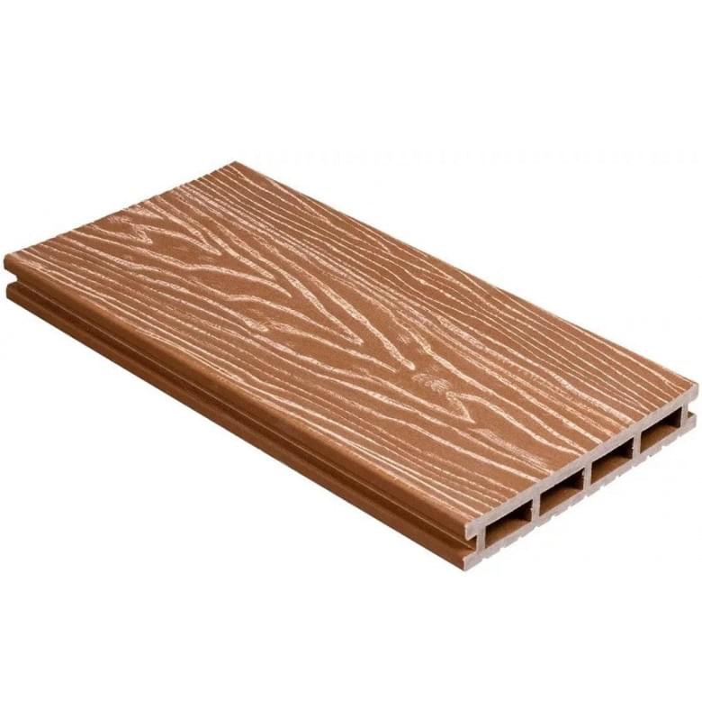 Террасная Доска ДПК Altay Decking 140 х 20 мм Орех 4 пог.м.